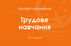 Орієнтовні вимоги оцінювання навчальних досягнень з трудового навчання учнів 8–11 класів